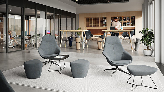 Wilkhahn Yonda-Lounge Office-Open-Space