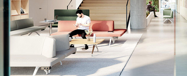 Sofa Range Insit Couch Program And Waiting Zone Furniture From Wilkhahn